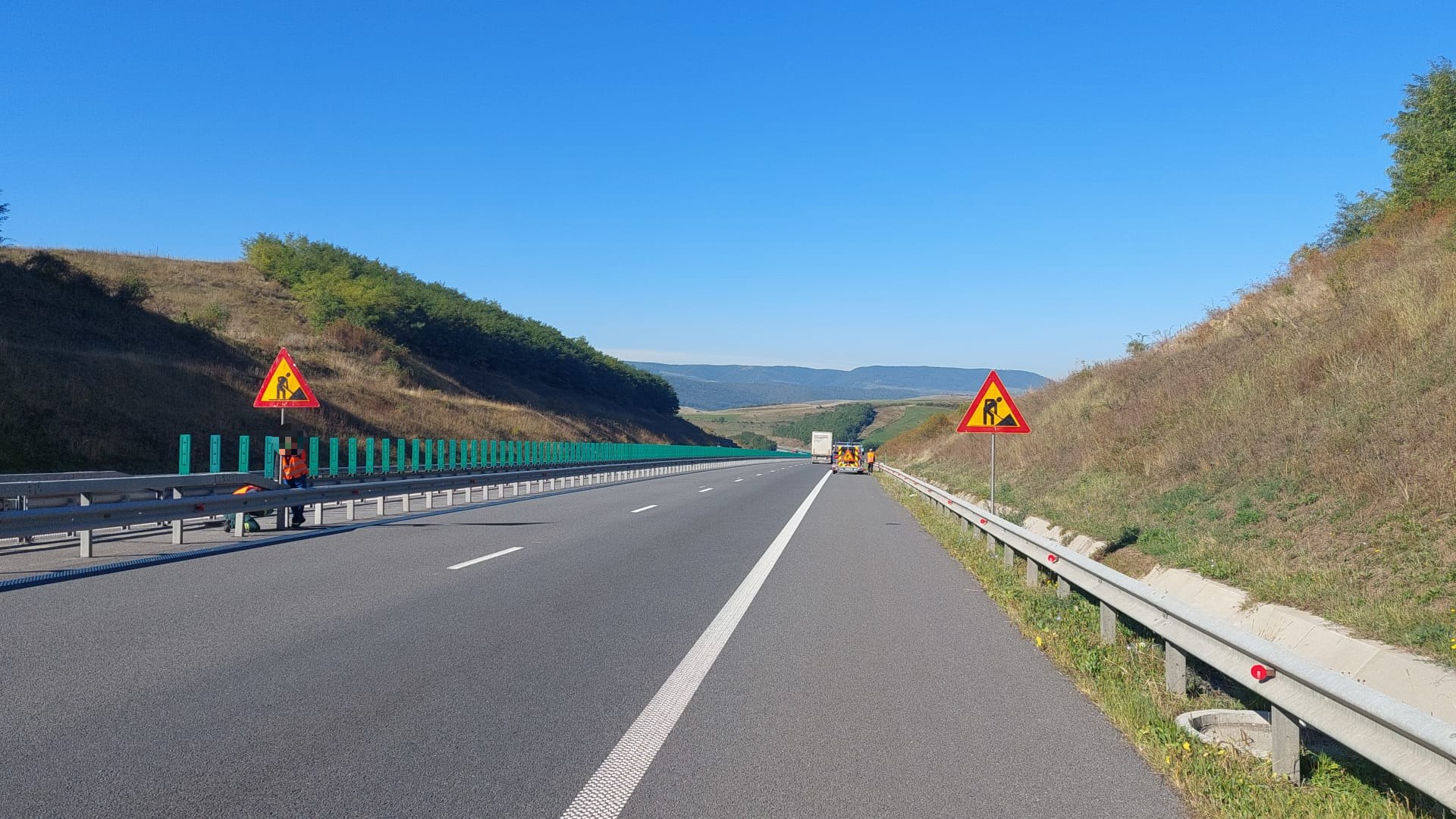Au fost anunțate restricții temporare de circulație pe mai multe tronsoane din A3 în județul Cluj | Foto: DRDP Cluj
