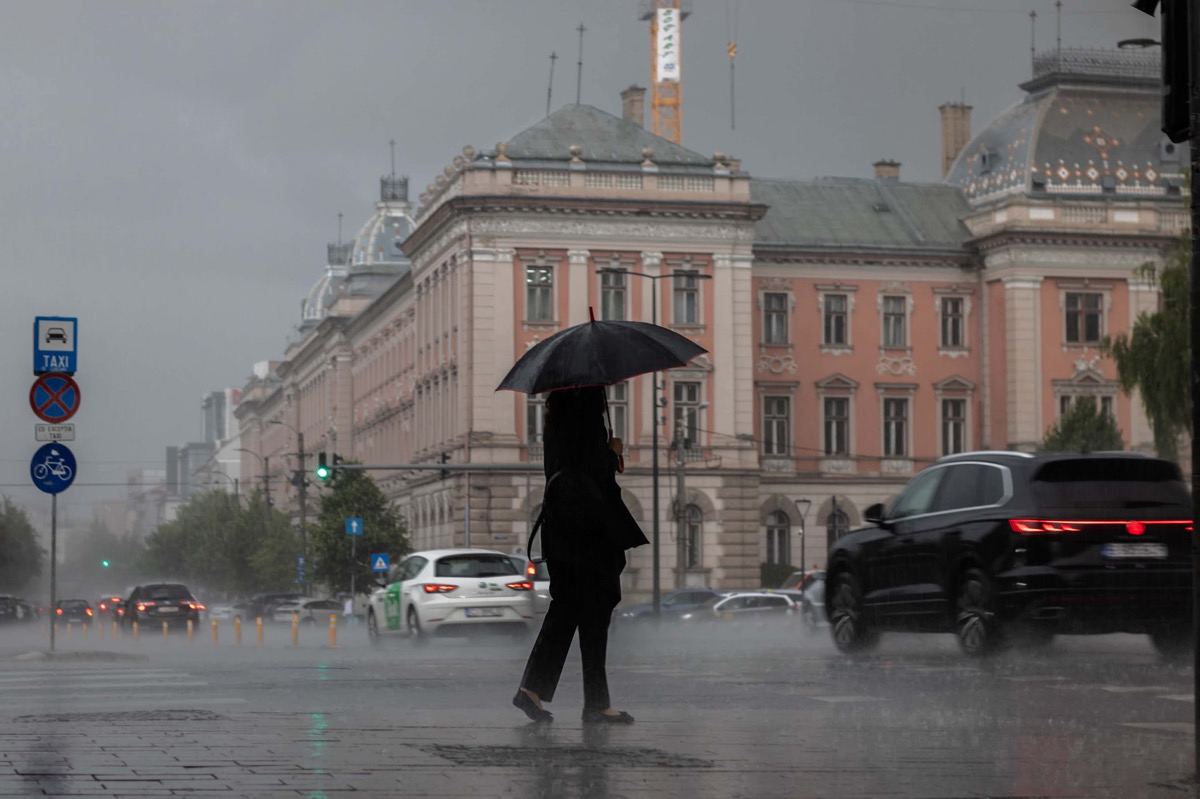 Cod galben de ploi torențiale la Cluj-Napoca și în alte câteva localități din zona metropolitană, 26 august 2026  | Foto: Valentina PRELIPCEAN / monitorulcj.ro