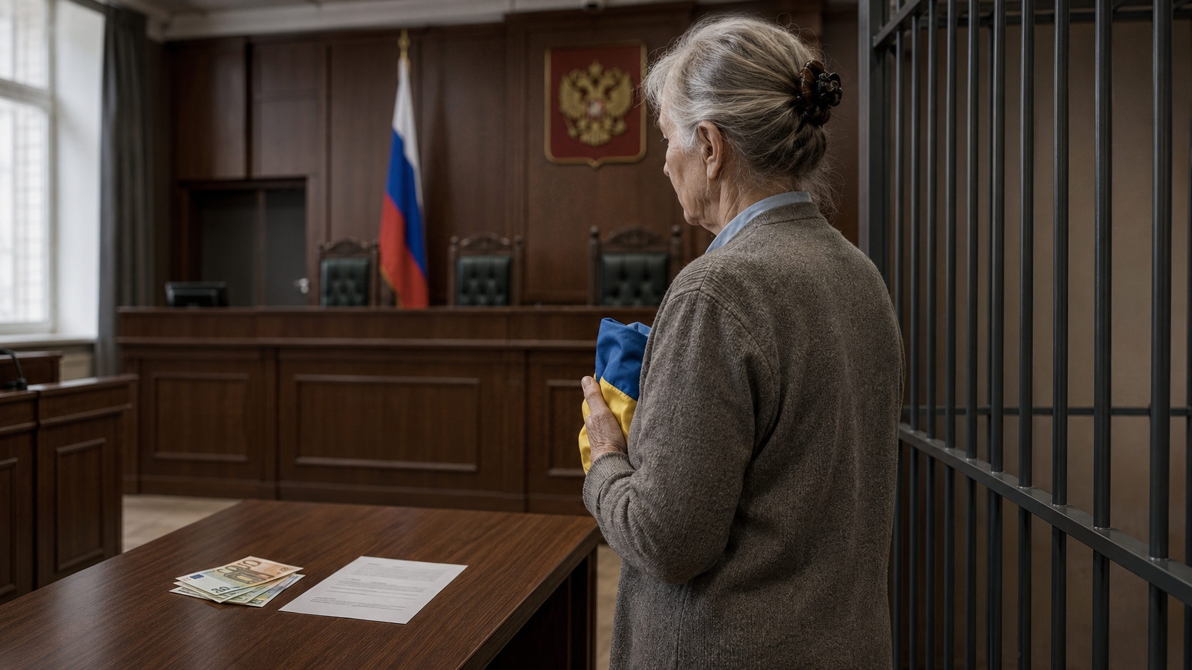 15 ani de închisoare pentru 600 de euro. O pensionară a fost condamnată în Rusia după ce a ajutat armata ucraineană!