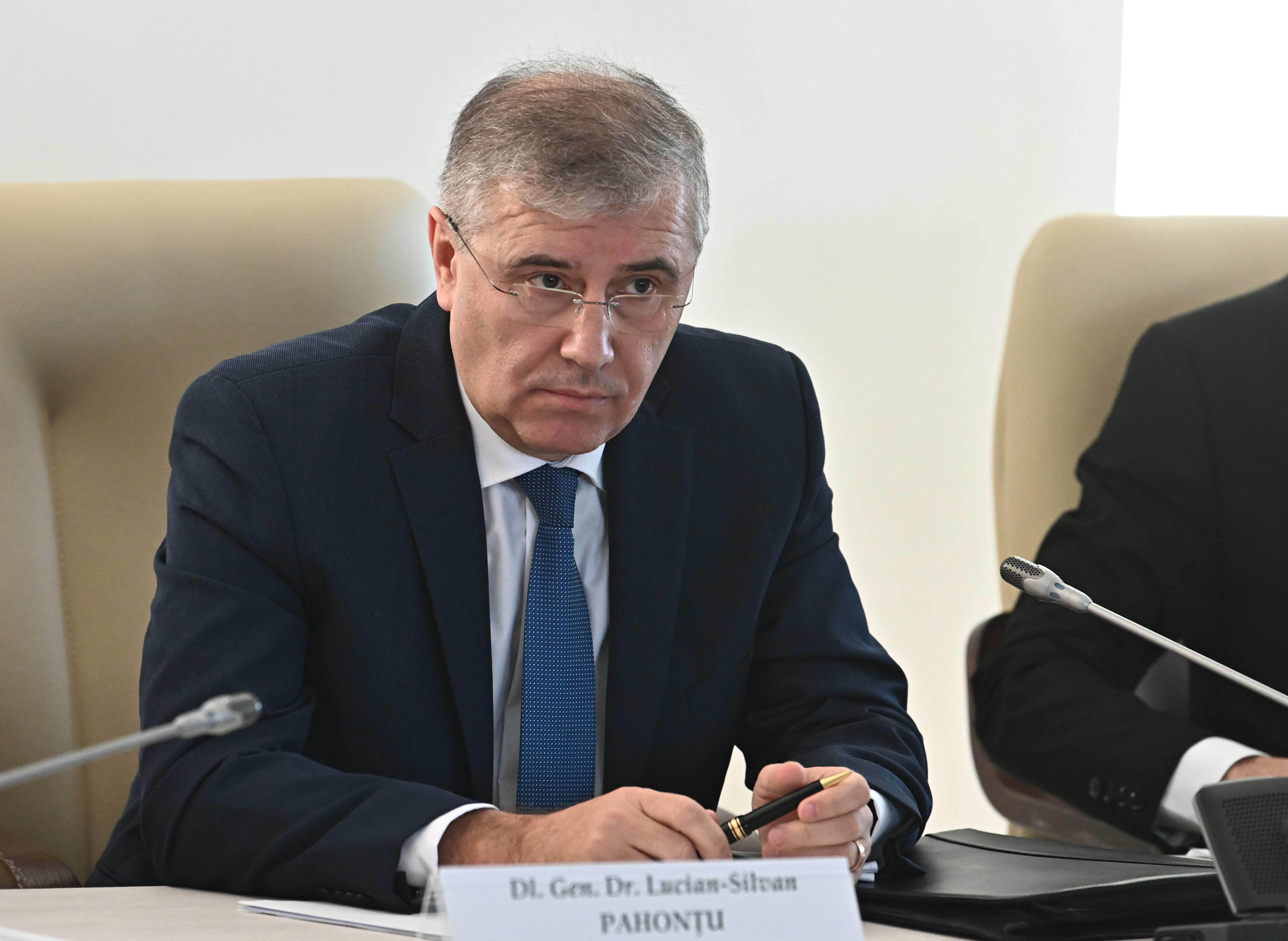 Nicușor Dan, respinge acuzațiile la adresa șefului SPP: „Domnul Pahonțu nu e în această situație”|în imagine: Directorul SPP, Lucian Pahonțu|Foto: SIMION MECHNO/AGERPRES FOTO