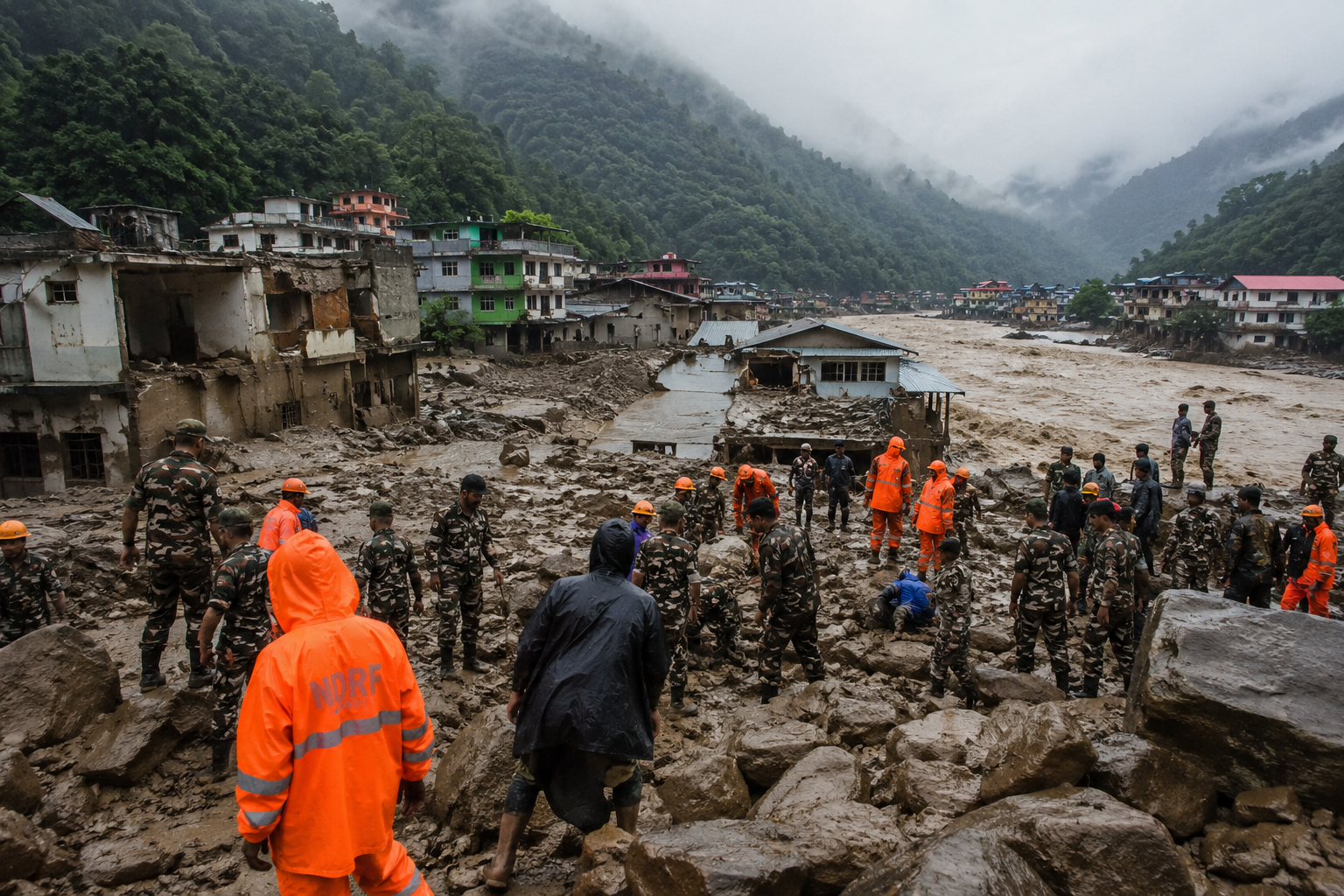 Dezastru în Nepal și China. Peste 550 de morți și aproape 1.400 de persoane dispărute după inundații devastatoare.