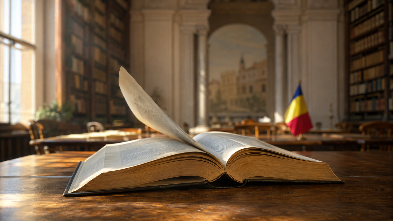 Ziua Limbii Române, celebrată în fiecare an pe 31 august, dă startul la Cluj-Napoca unei serii de evenimente culturale, academice și educative, organizate sub titulatura „Săptămâna limbii române”. | Imagine generată cu ajutorul AI