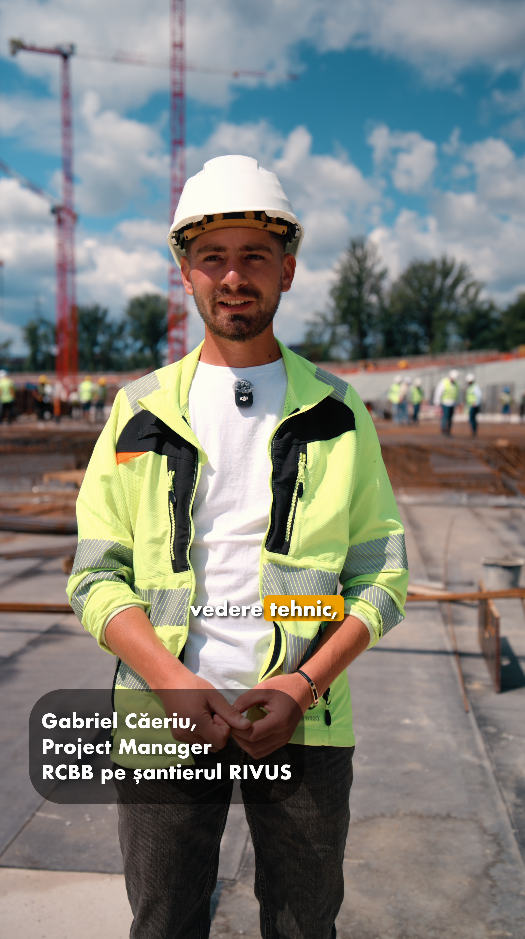 Project managerul RCBB pentru proiectul RIVUS, Gabriel Căeriu