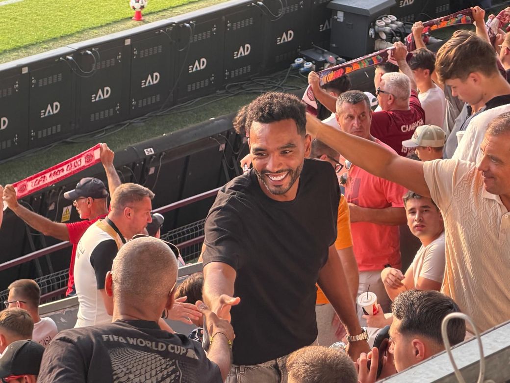 Billel Omrani este unul dintre jucătorii care au bătut palma cu CFR Cluj / Foto: Sergiu CRĂCIUN, redacția@monitorulcj.ro