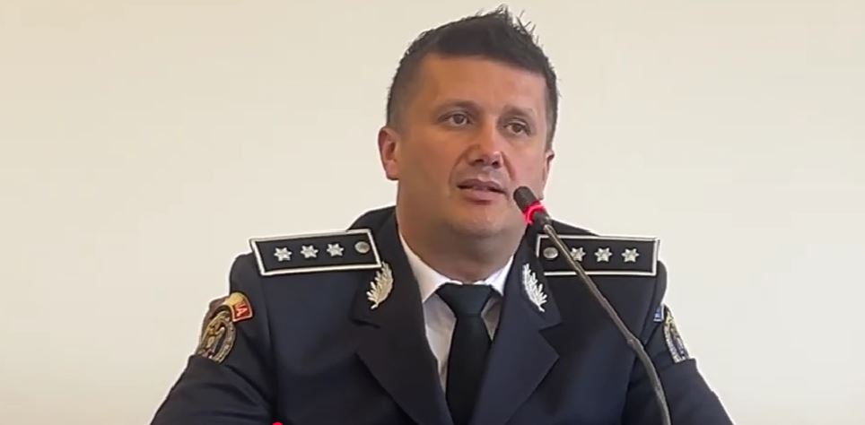 Comisarul-șef de poliție Ioan Bogdan, împuternicit să preia conducerea IPJ Cluj pe o perioadă determinată|Foto: captură video youtube.com - clujust.ro
