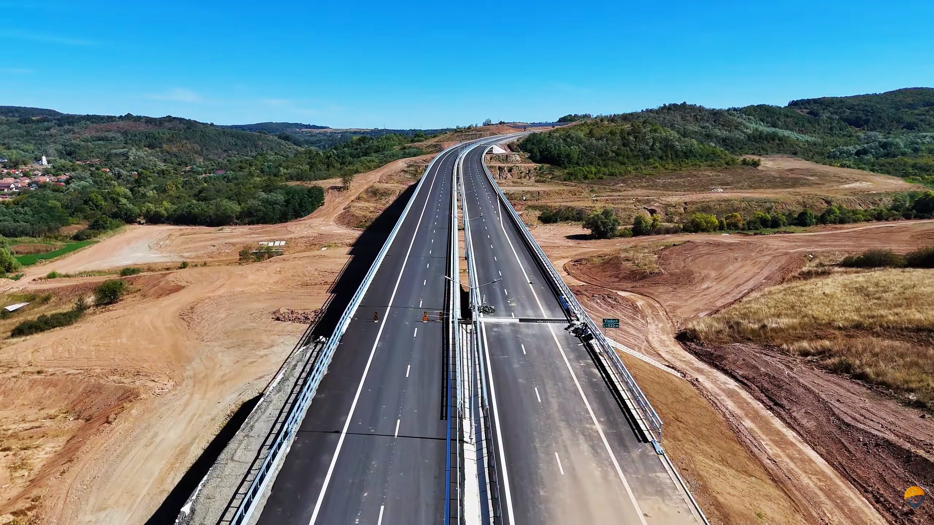 Circulația ar putea fi deschisă în decembrie 2026 pe lotul Nădășelu - Zimbor al Autostrăzii Transilvania | Foto: Facebook, Asociația Pro Infrastructură