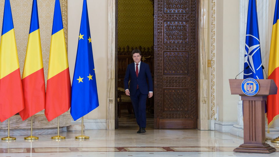 Nicușor Dan: „Nu putem să mai așteptăm și va urma o desemnare de premier”. Șeful statului nu exclude alegerile anticipate.|Foto: presidency.ro