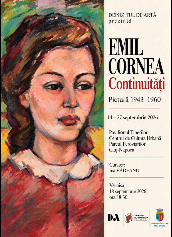Picturi realizate de Emil Cornea între 1943 și 1960 sunt expuse până pe 27 septembrie la Pavilionul Tinerilor din Parcul Feroviarilor. | Foto: Depozitul de ARTĂ