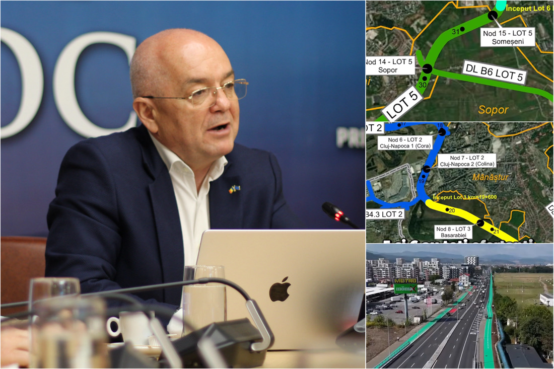 Șase oferte pentru tronsonul Sopor–Selgros al Centurii Metropolitane. Emil Boc: „Continuăm proiectul strategic al Clujului!”