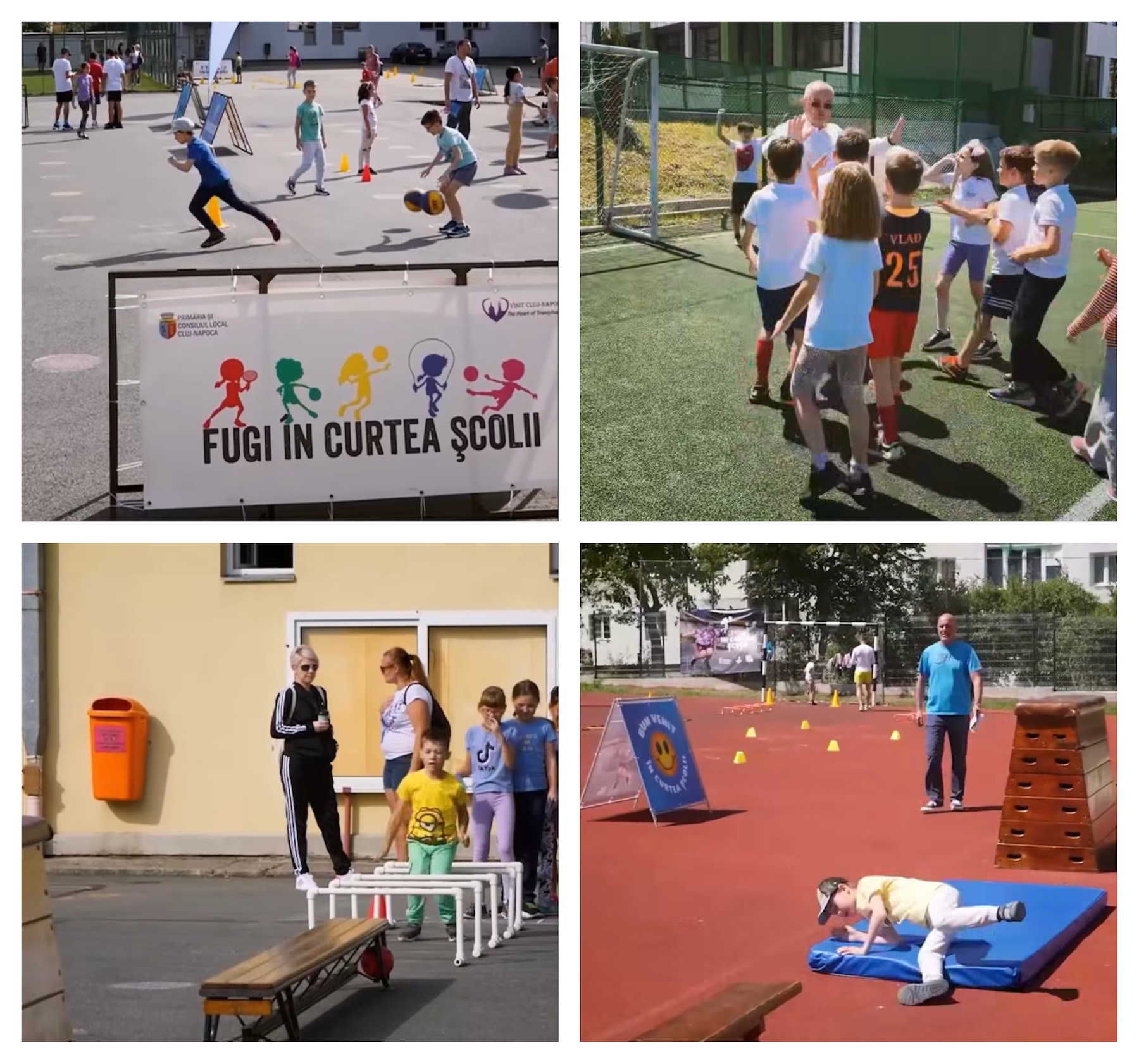 A revenit programul „Fugi în curtea școlii” în Cluj-Napoca. Vezi locațiile și când are loc.