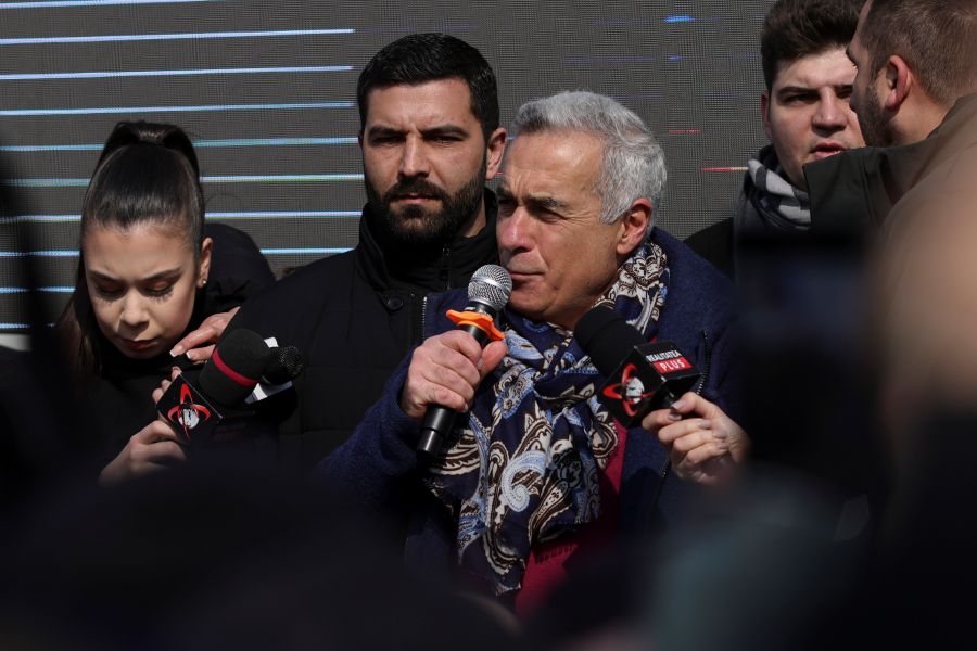 Răzvan Leu, un om de afaceri din Buzău, a declarat luni, 21 septembrie, că plângerea sa penală a stat la baza anchetei DIICOT care îl vizează pe Călin Georgescu. | Inquam Photos / Octav Ganea