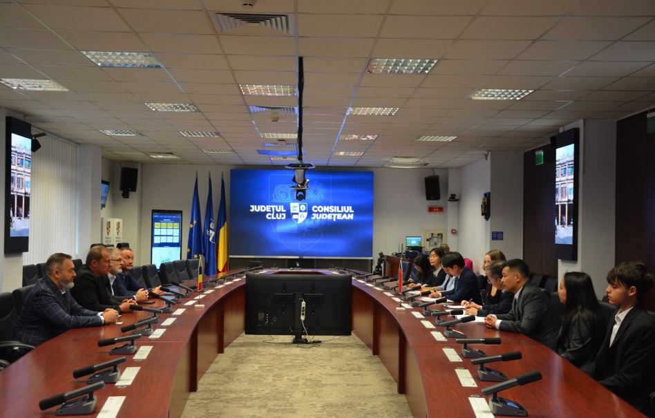 Județul Cluj, interes crescut pentru investitorii chinezi. Radu Rațiu: „Suntem deschiși să extindem sfera cooperării”.