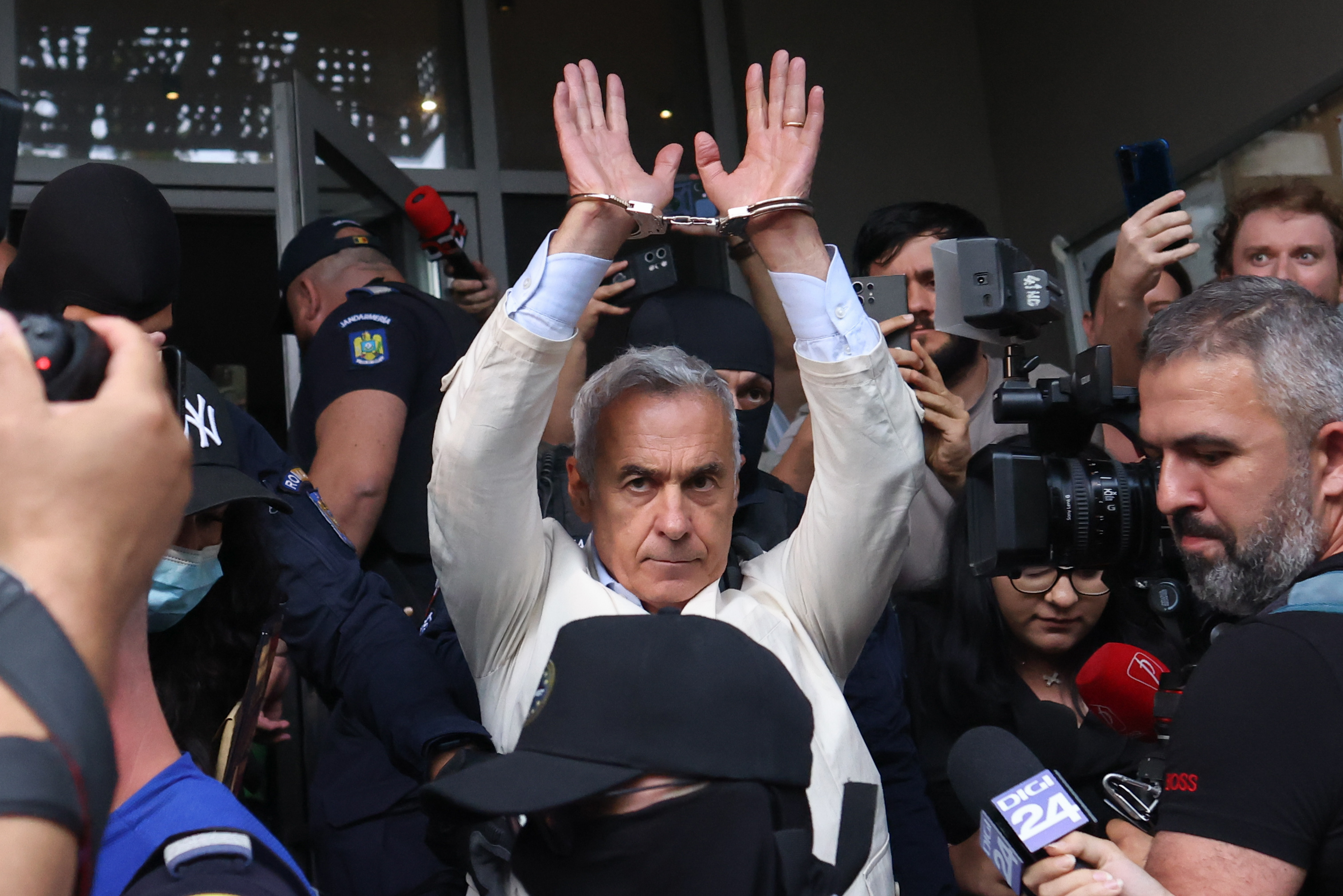 Călin Georgescu, reținut de procurori|Foto: Inquam Photos / George Călin
