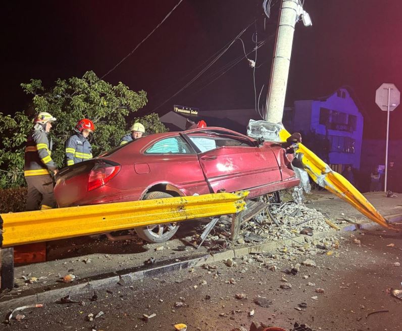 Accident rutier mortal în zona podului IRA din Cluj|Foto: ISU Cluj