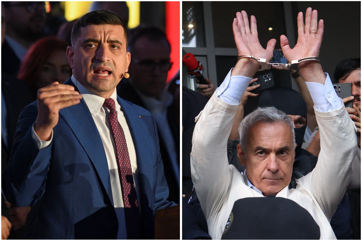 George Simion, liderul AUR, a transmis că partidul nu va vota o altă propunere de Guvern atât timp cât Călin Georgescu rămâne în arest. |  Foto: Inquam Photos / Codrin Unici  | Foto: Inquam Photos / George Călin