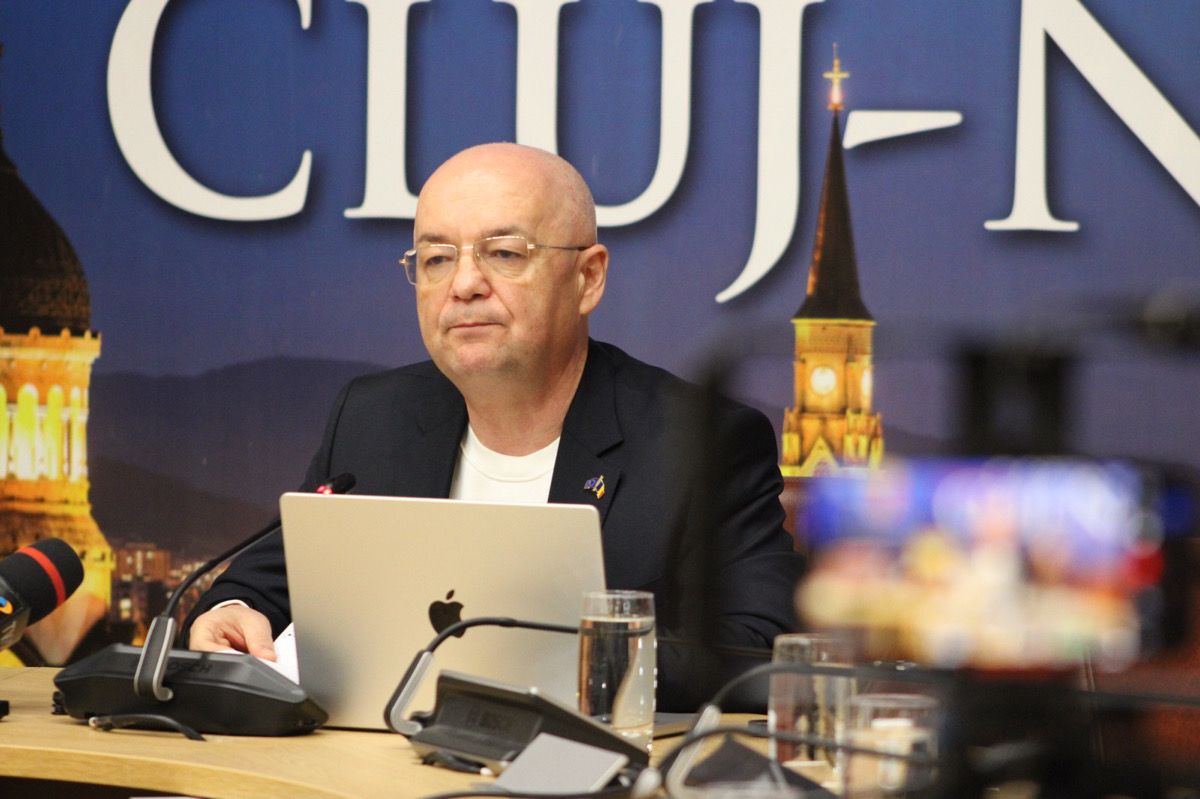 Primarul municipiului Cluj-Napoca, Emil Boc: „„Avem un nou contract de finanțare pentru metrou” |Foto: Mădălina IVAN, monitorulcj.ro