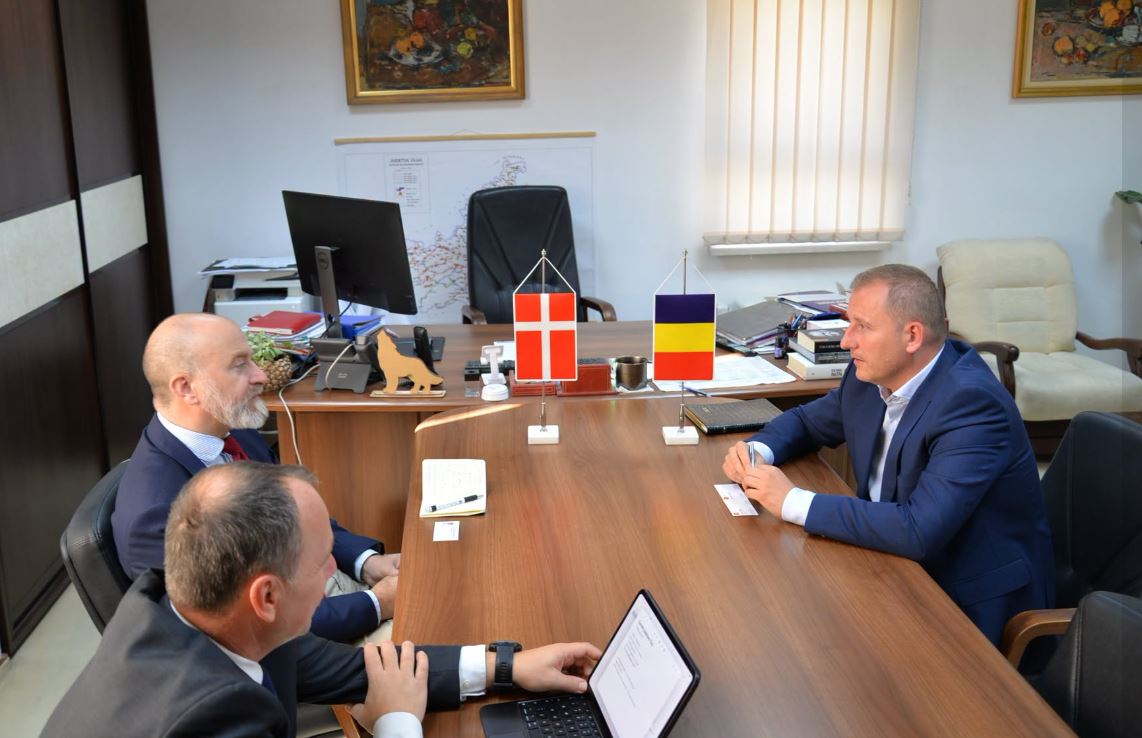 Noul ambasador al Danemarcei, vizită oficială la Cluj. Radu Rațiu: „Pași importanți în construirea unor relații bilaterale durabile”.|Foto: Consiliul Județean Cluj