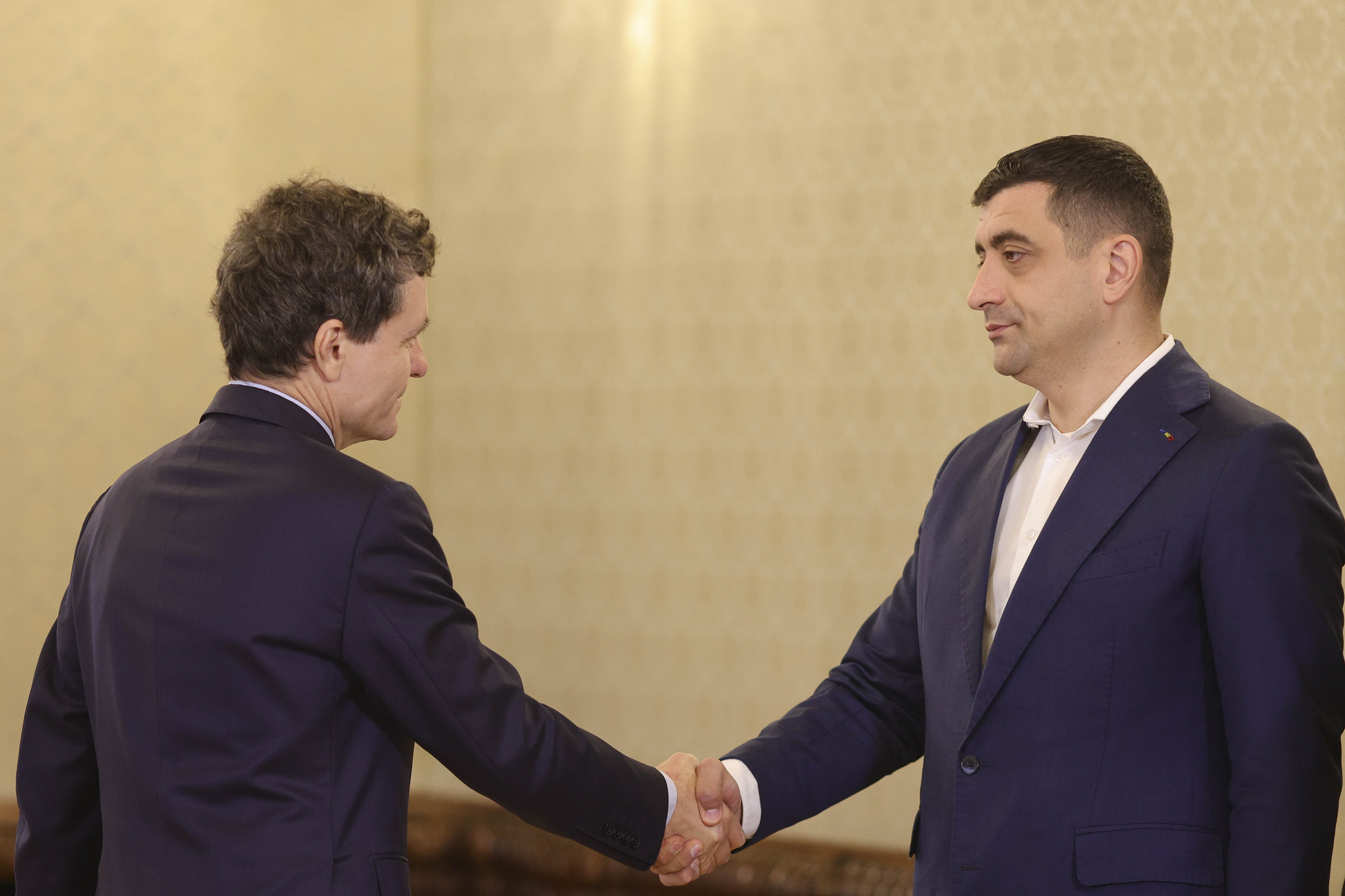 George Simion vrea suspendarea președintelui Nicușor Dan și cere susținerea PSD: „Să deblocăm țara”| Foto: Inquam Photos / Octav Ganea