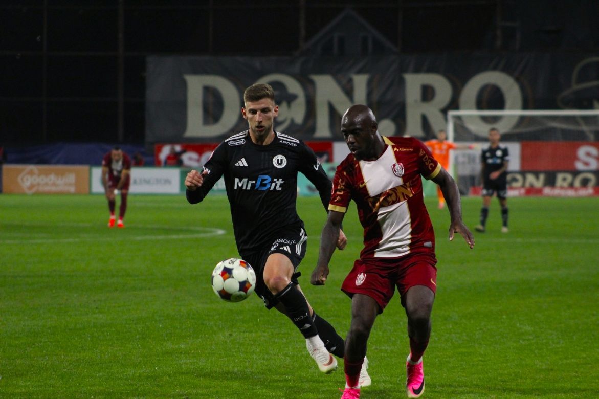 „U” Cluj a câștigat derby-ul cu CFR Cluj / Foto: Mădălina IVAN, monitorulcj.ro