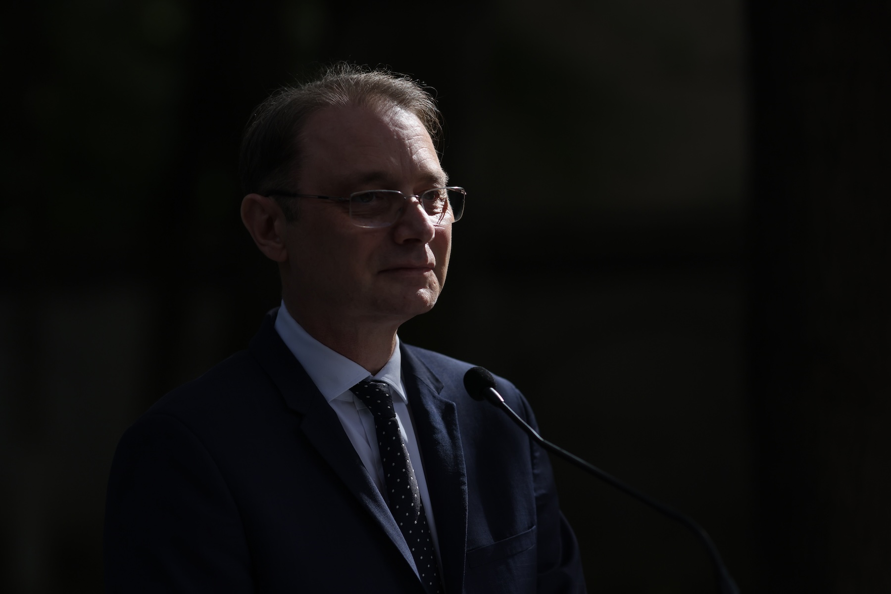 Luca Niculescu, după negocierile cu PSD, PNL, UDMR: „Am văzut deschidere pentru a găsi o formulă de guvernare responsabilă” | Foto: Inquam Photos / George Călin