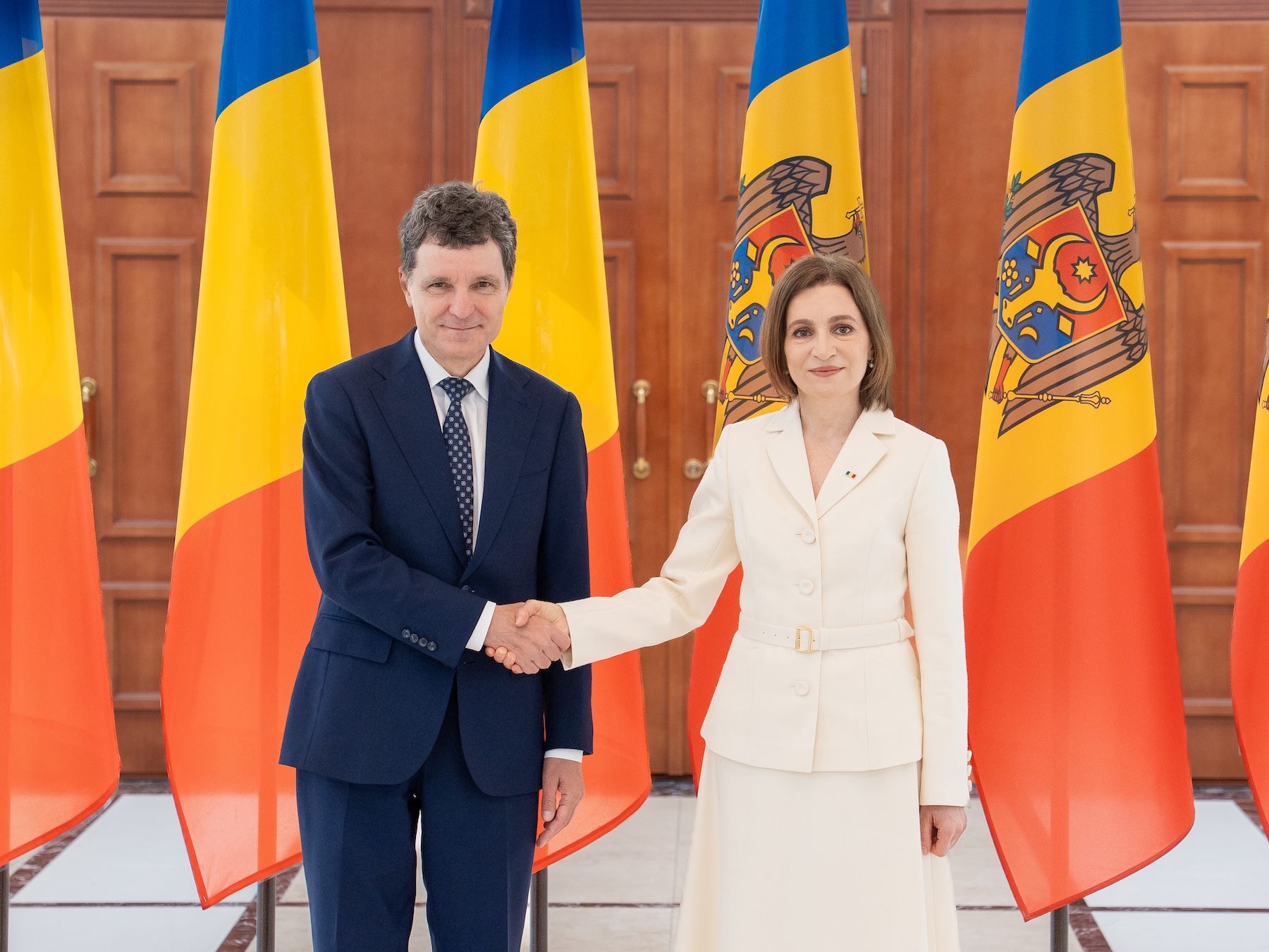 Președinta Maia Sandu: „Republica Moldova ar fi în mai mare siguranță împreună cu România”. Fotografie realizată în 27 august 2026, în Republica Moldova | Foto: presidency.ro