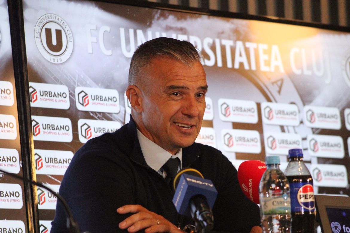 Daniel Pancu s-a întors la Cluj în calitate de adversar / Foto: Mădălina IVAN, monitorulcj.ro
