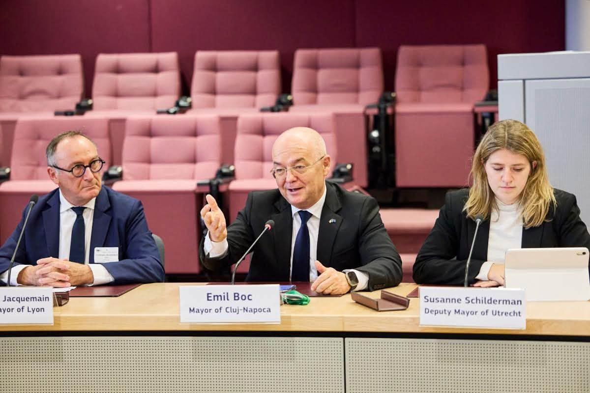 Primarul municipiului Cluj-Napoca, Emil Boc: „Vrem orașele și regiunile la masa deciziilor europene” | Foto: Facebook, Emil Boc