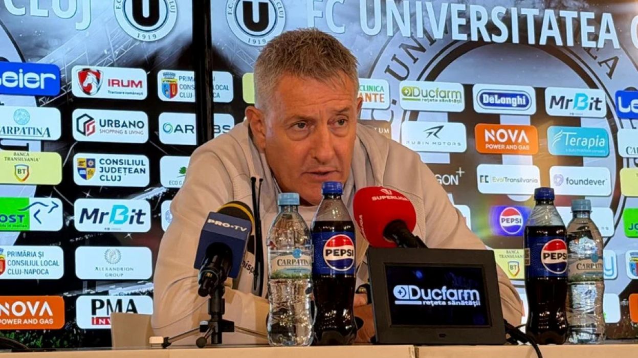 Cristiano Bergodi a vorbit despre șansele ca Stanciu să ajungă pe Cluj Arena / Foto: Sergiu CRĂCIUN, monitorulcj.ro