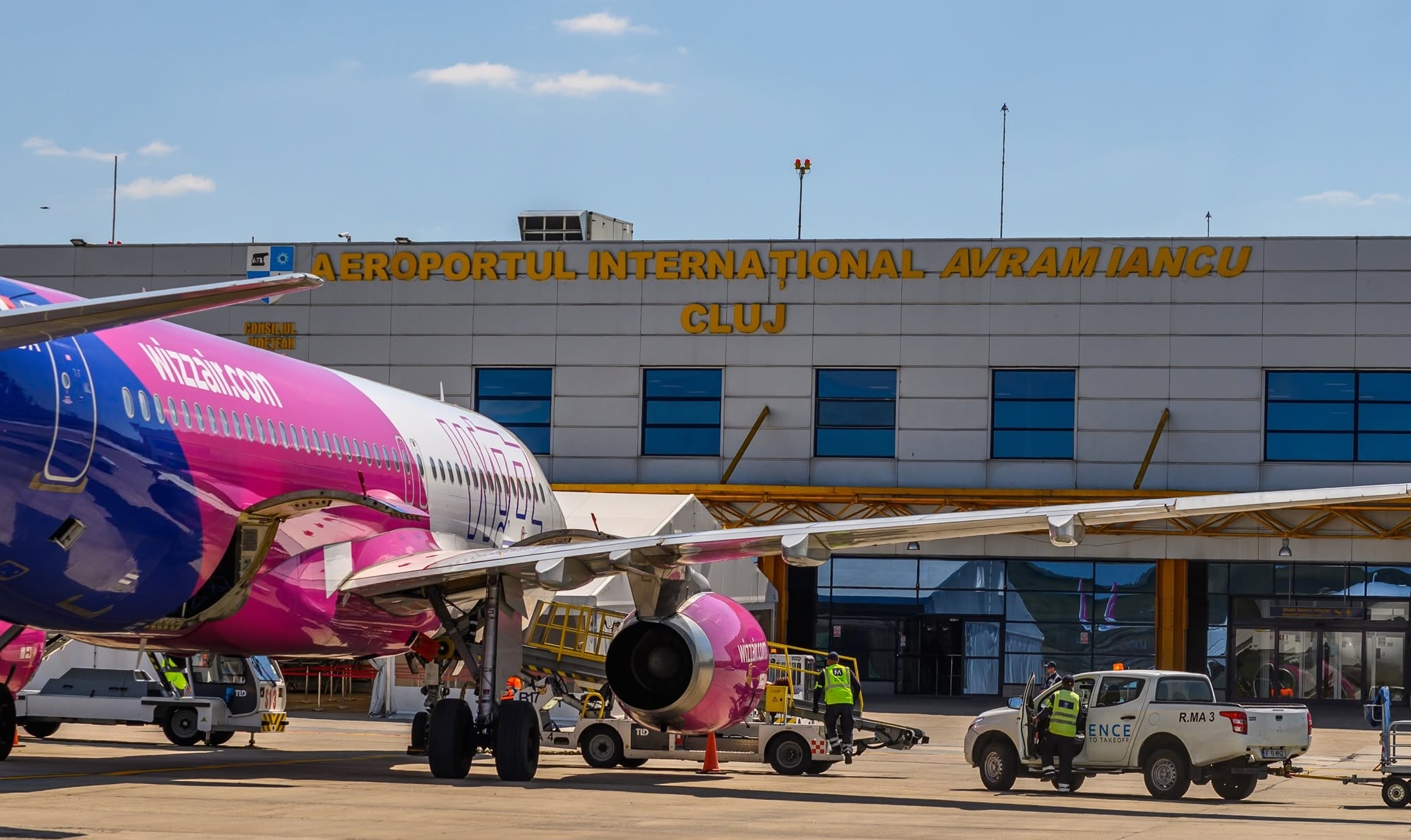 Aeroportul Internațional Cluj rămâne un pilon principal de dezvoltare al județului | Foto: Aeroportul Internațional „Avram Iancu” Cluj