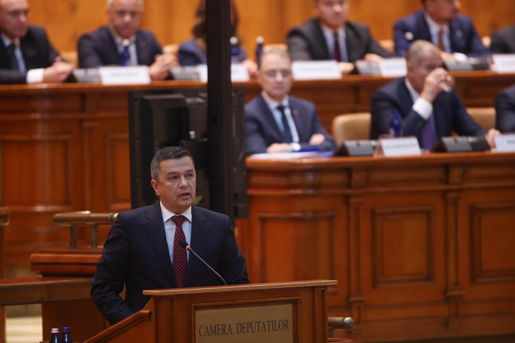 Președintele PSD, Sorin Grindeanu: Sorin Grindeanu: „Bugetul pe anul 2027 trebuie să fie aprobat în 2026”| Foto: Inquam Photos / George Călin