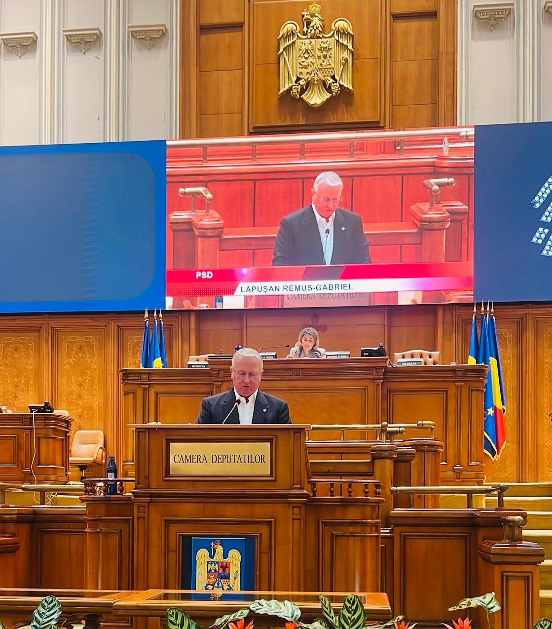 Deputatul clujean Remus Lăpușan (PSD): „România are nevoie de disciplină financiară și de creștere economică. Cele două nu se exclud” | Foto: Remus Lăpușan