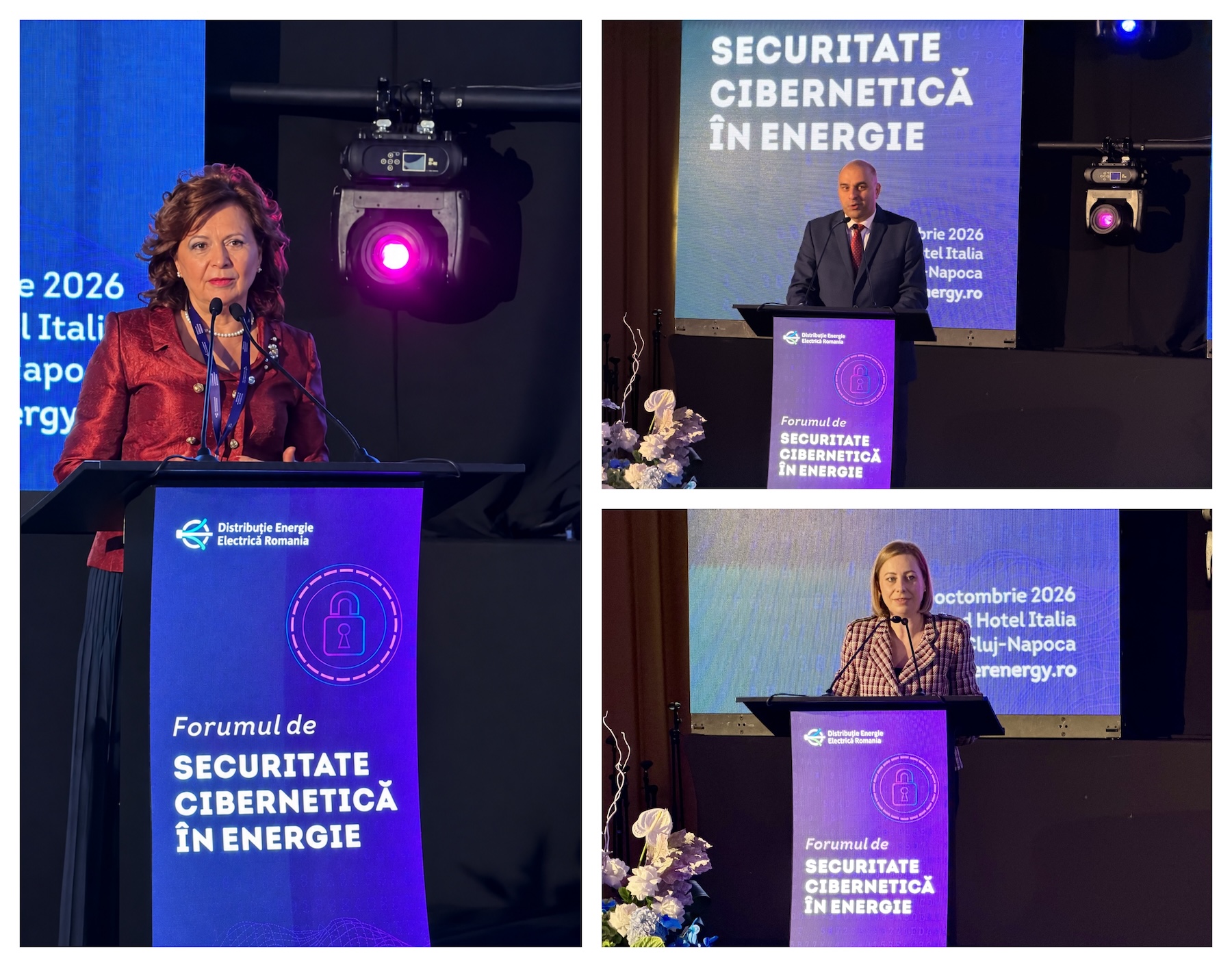 A început cea de-a IV-a ediție a Forumului de Securitate Cibernetică în Energie, Cluj-Napoca, 29 octombrie 2026 | Foto: Sergiu Tămaș, monitorulcj.ro