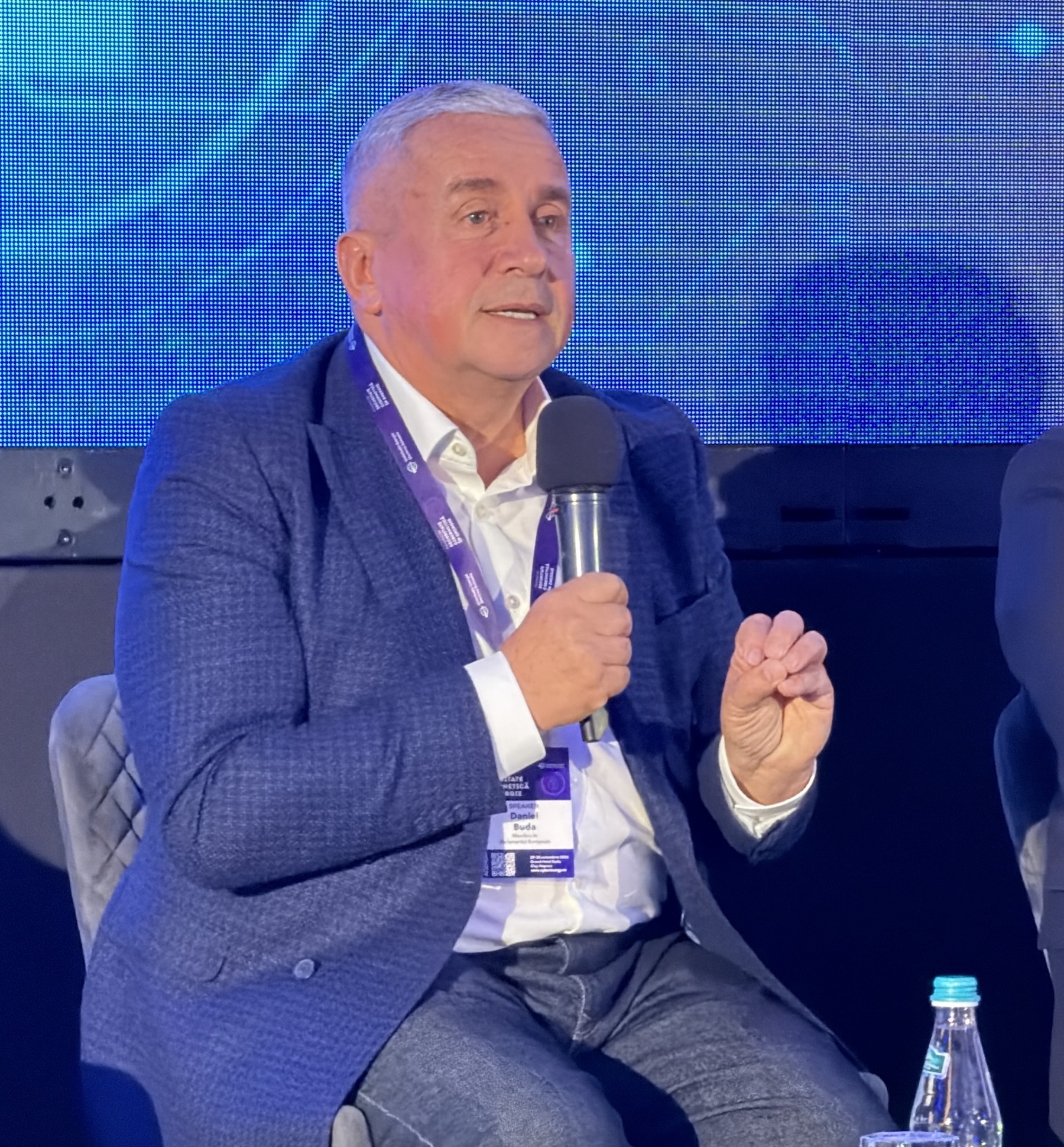 Europarlamentarul clujean Daniel Buda (PNL), prezent la cea de-a IV-a ediție a Forumului de Securitate Cibernetică în Energie, 29 octombrie 2026, Cluj-Napoca | Foto: Sergiu Tămaș, monitorulcj.ro