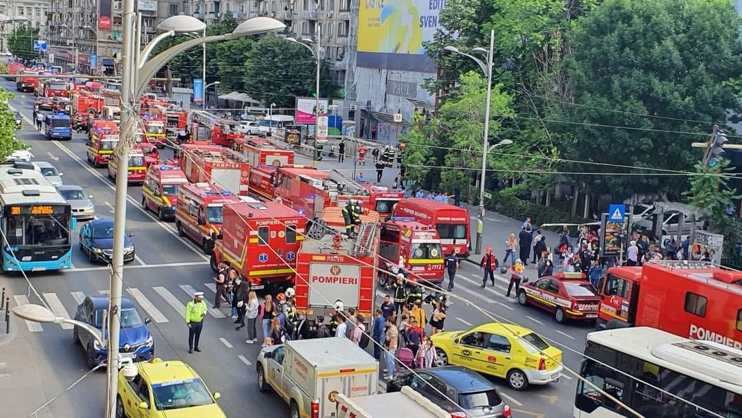 INCENDIU la metroul din Capitală. Toți călătorii din subteran au fost