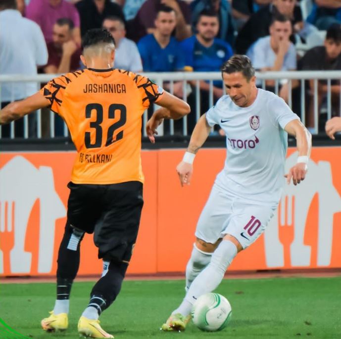 CFR Cluj A Obținut Un Egal Cu FC Ballkani, 1-1, în Europa Conference League