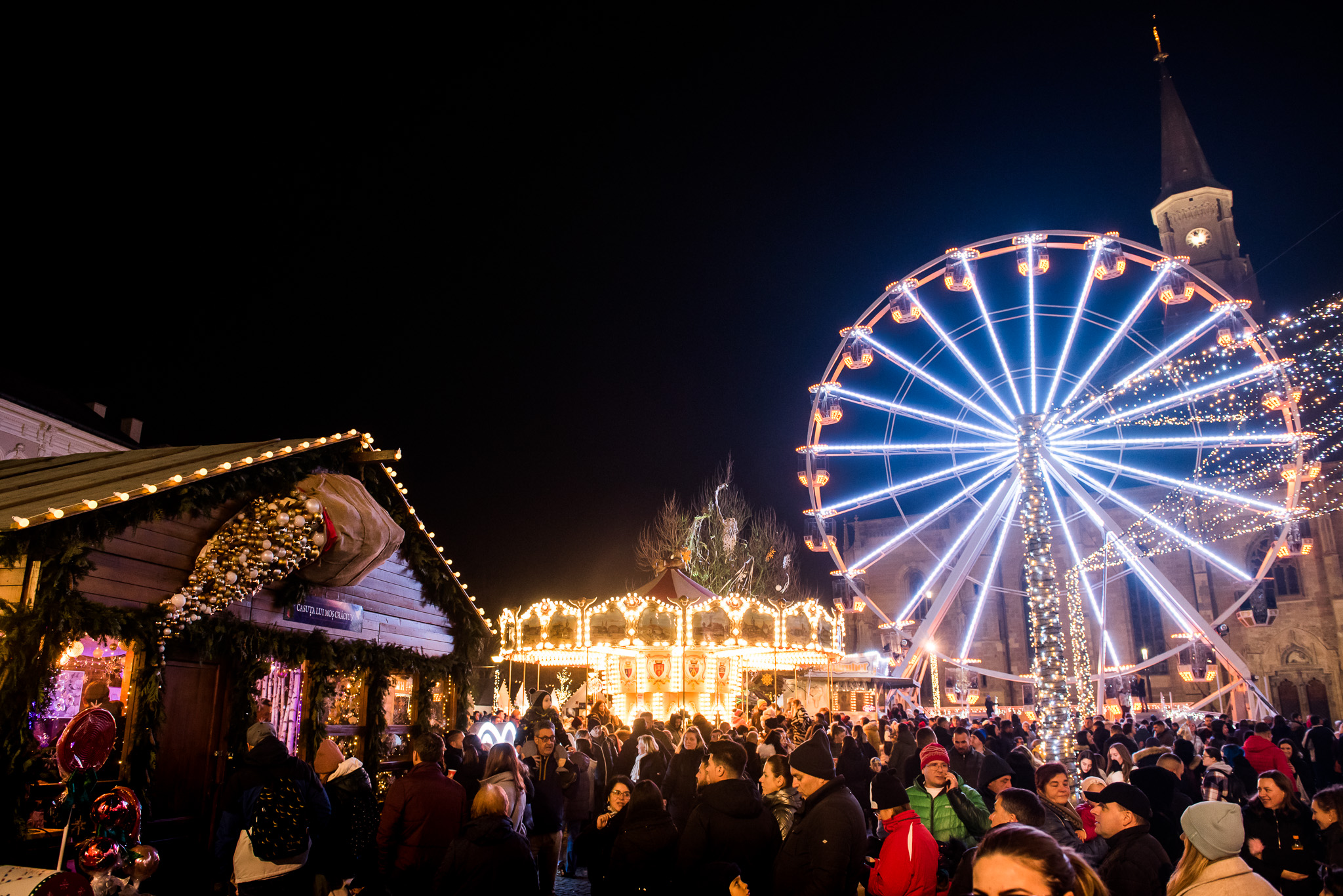 Clujenii vor avea două târguri de Crăciun. Cel din Piața Unirii se
