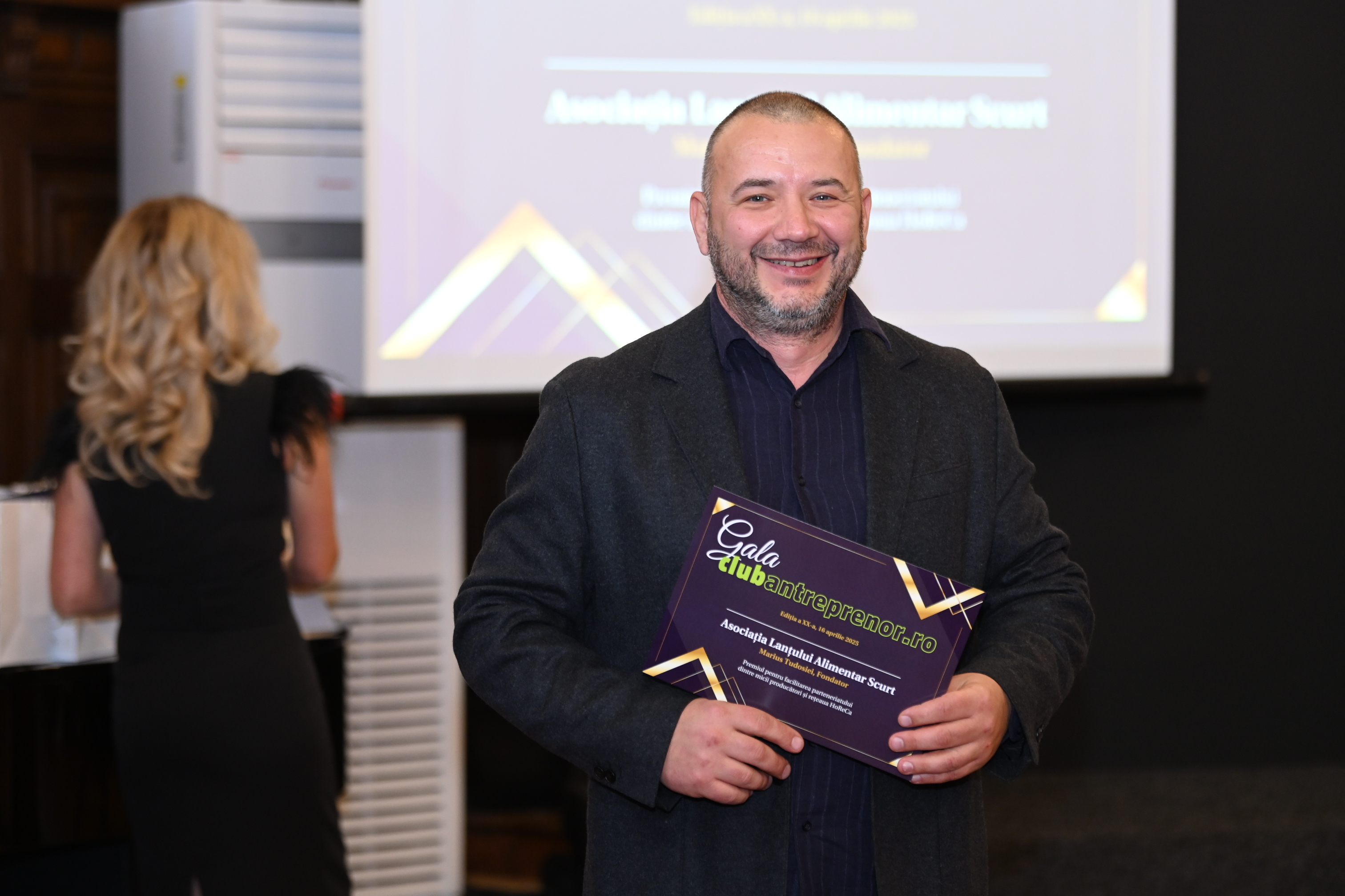 Marius Tudosiei, jurnalist, fondatorul Asociației Lanțul Alimentar Scurt. Foto; Club Antreprenor