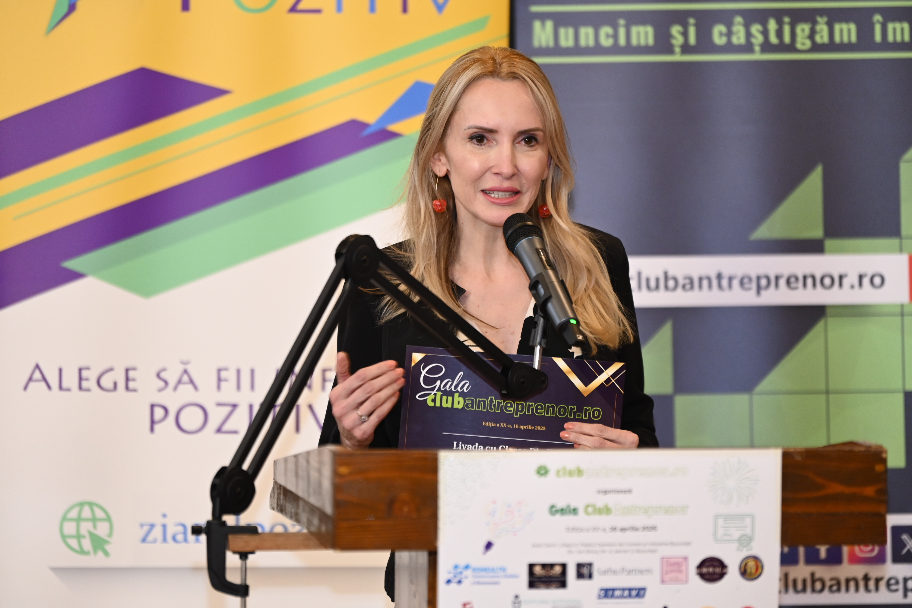 Erika Șerban, co-fondatoarea Livezii cu Cireșe Bio Erika. Foto: Club Antreprenor