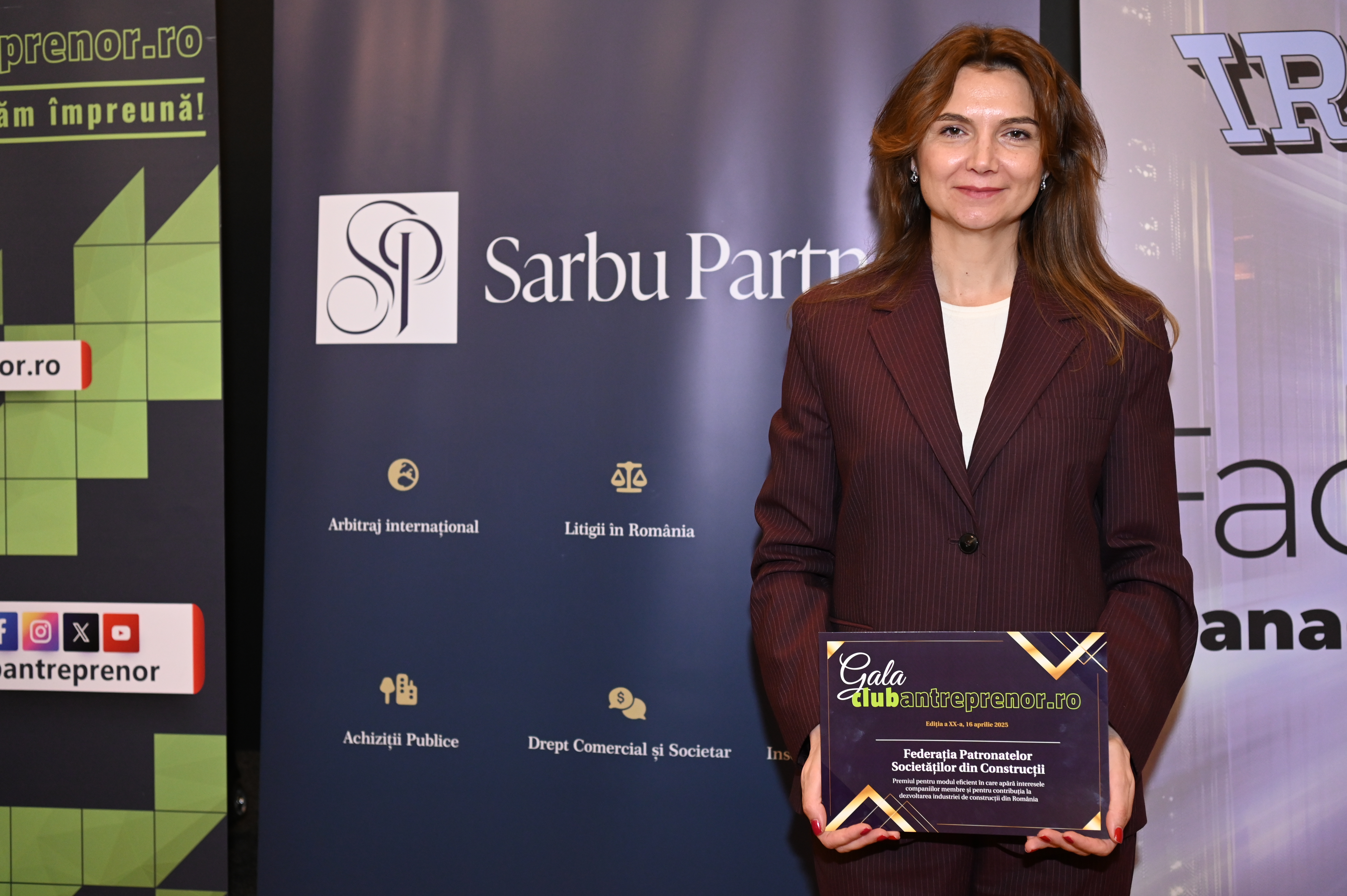 Theodora Blum, director relații internaționale, Federația Patronatelor Societăților din Construcții. Foto: Club Antreprenor
