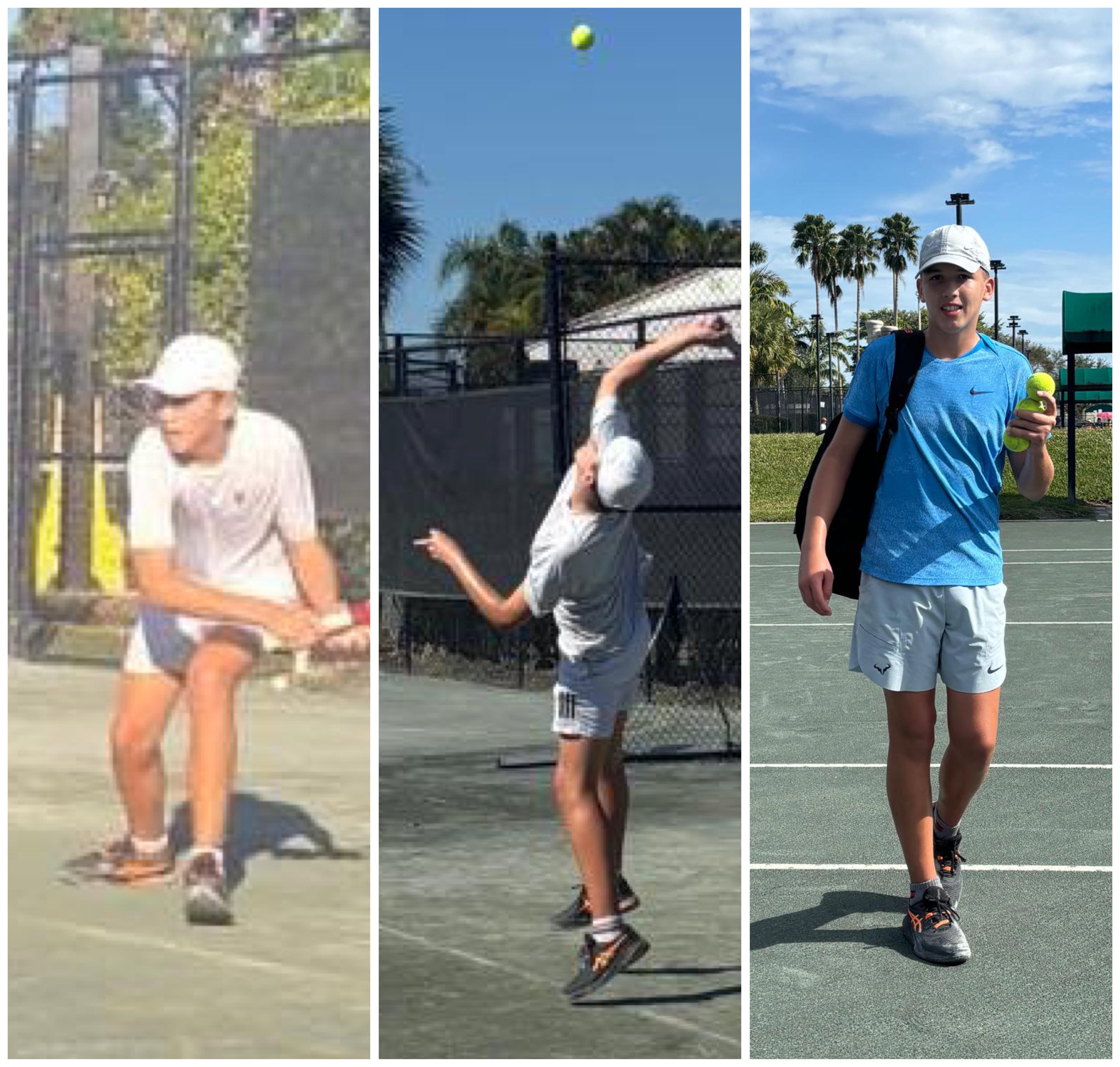 Vlad Irimieș (12 ani) a fost învins în sferturile de finală de un jucător cu 3 ani mai mare, dar a reușit să câștige turneul de consolări