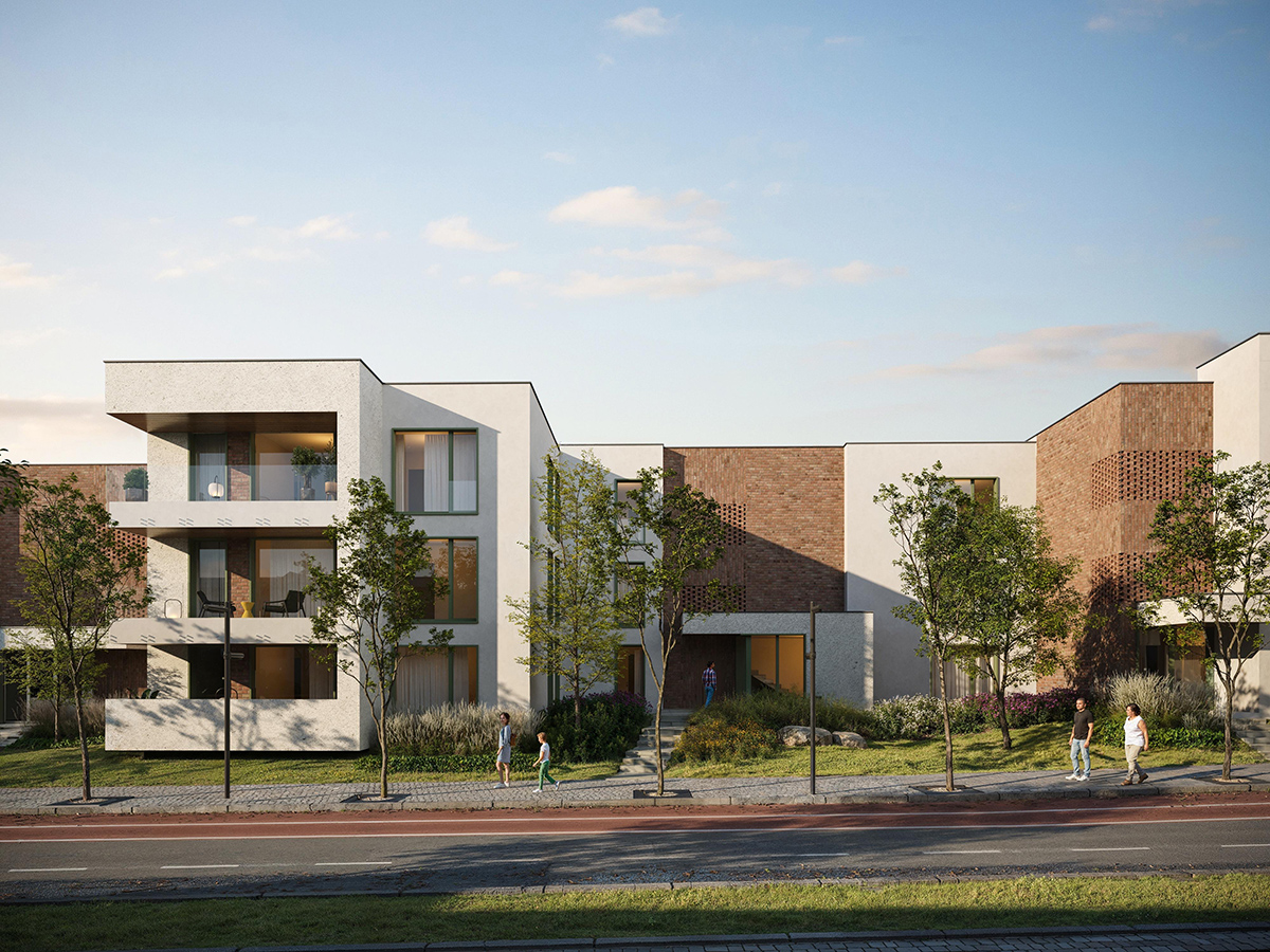 Investiția de pe Calea Turzii 235-237 oferă singurul acces pietonal sigur dinspre Calea Turzii către viitorul Parc Bună Ziua, dezvoltat de administrația locală. Foto: randare proiect