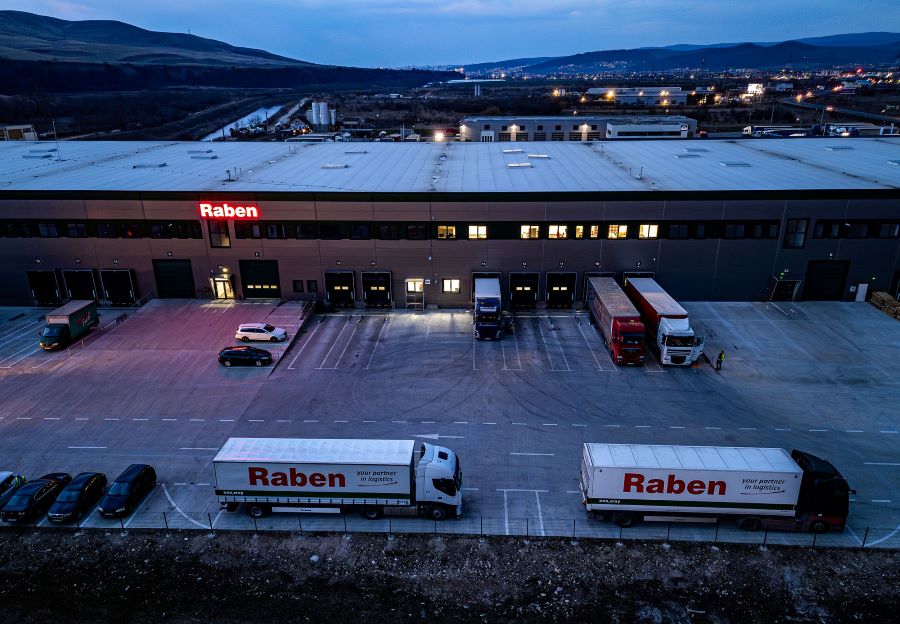 Noul depozit Raben din Cluj. Un depozit logistic de ultimă generație și ...