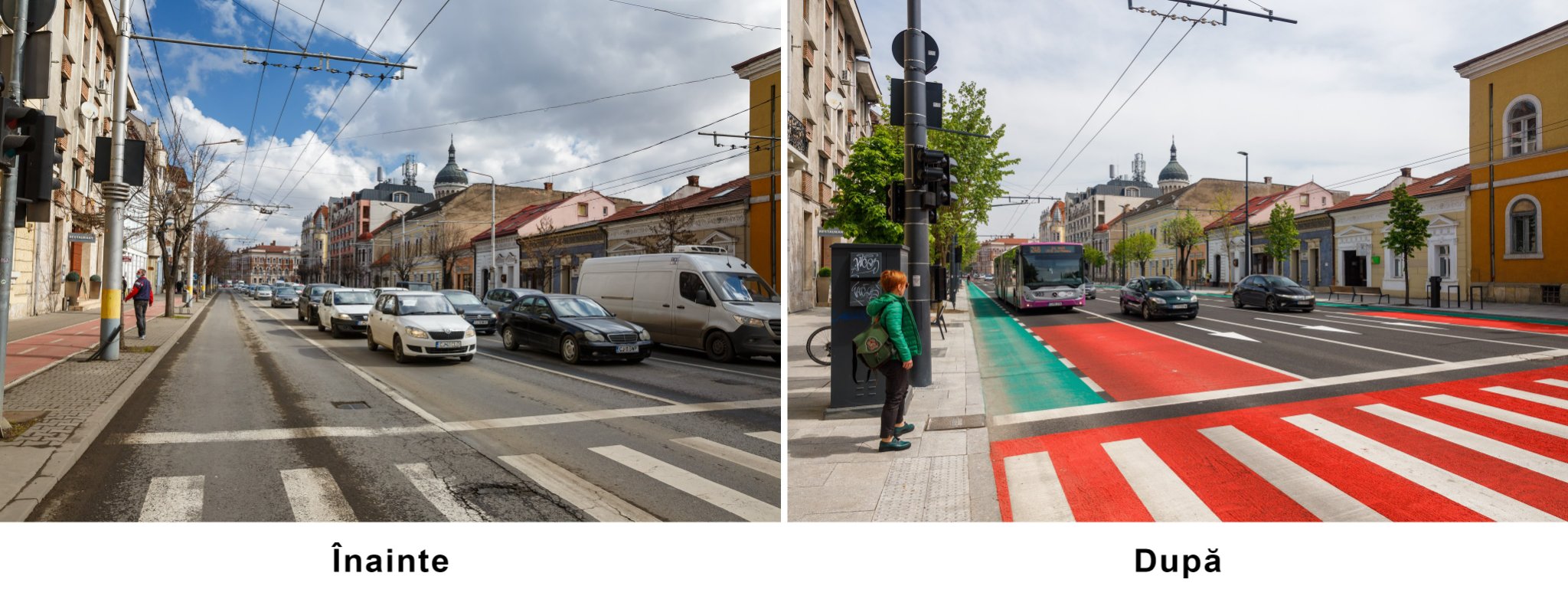 ÎNAINTE și DUPĂ Modernizarea Bulevardului 21 Decembrie. Cum S-a ...